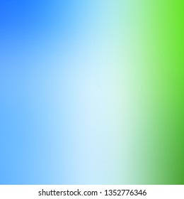 Light Blue, Green vector abstract bright texture. Colorful abstract illustration with gradient. New side for your design.