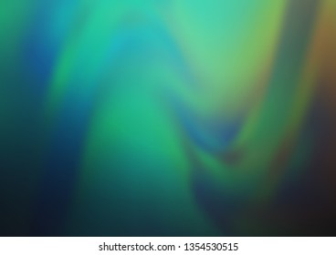 Light Blue, Green vector abstract bright template. Shining colorful illustration in a Brand new style. The template for backgrounds of cell phones.