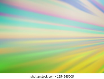 Light Blue, Green vector abstract background. Colorful illustration in abstract style with gradient. The best blurred design for your business.