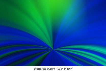 Light Blue, Green vector abstract blurred background. Abstract colorful illustration with gradient. New style for your business design.