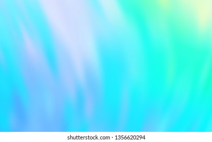 Light Blue, Green vector abstract bright texture. Colorful illustration in abstract style with gradient. New way of your design.