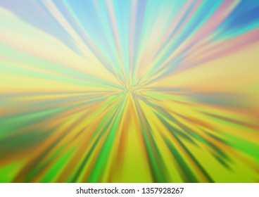 Light Blue, Green vector abstract background. A vague abstract illustration with gradient. A completely new design for your business.