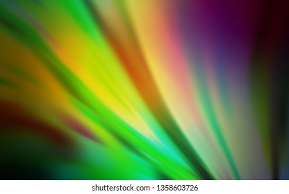 Light Blue, Green vector abstract layout. An elegant bright illustration with gradient. Background for designs.