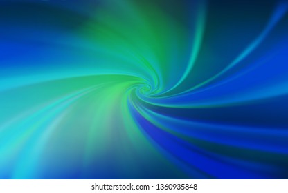 Light Blue, Green vector abstract blurred layout. A completely new colored illustration in blur style. New way of your design.
