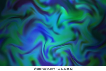 Light Blue, Green vector abstract blurred background. Colorful illustration in abstract style with gradient. New design for your business.