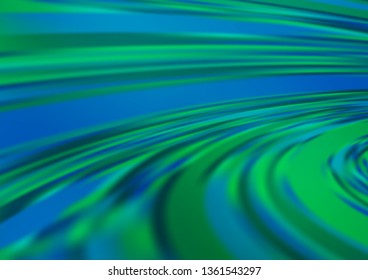 Light Blue, Green vector abstract bright template. A vague abstract illustration with gradient. The template can be used for your brand book.