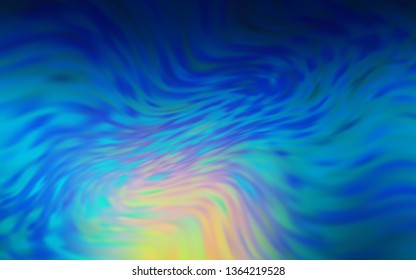 Light Blue, Green vector abstract layout. Creative illustration in halftone style with gradient. Background for a cell phone.