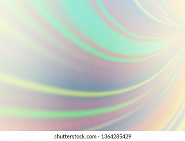 Light Blue, Green vector abstract blurred background. Colorful illustration in abstract style with gradient. The blurred design can be used for your web site.