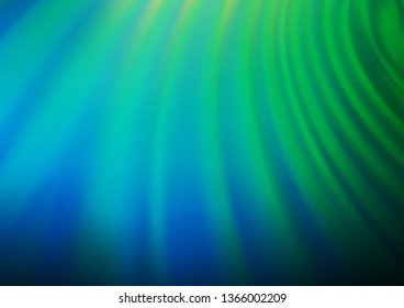 Light Blue, Green vector abstract bright background. Colorful abstract illustration with gradient. A new texture for your design.