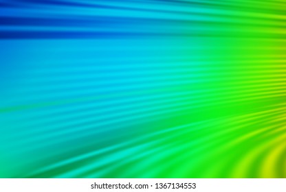 Light Blue, Green vector abstract bright pattern. Colorful abstract illustration with gradient. Background for designs.