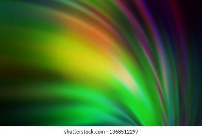 Light Blue, Green vector abstract bright pattern. New colored illustration in blur style with gradient. Blurred design for your web site.