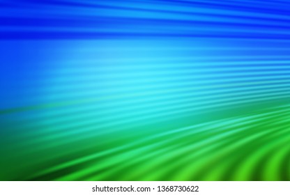 Light Blue, Green vector abstract blurred background. A completely new colored illustration in blur style. Completely new design for your business.