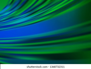 Light Blue, Green vector abstract blurred pattern. An elegant bright illustration with gradient. Brand new style for your business design.