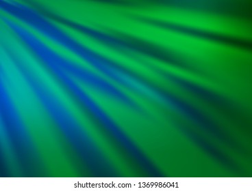 Light Blue, Green vector abstract blurred pattern. Colorful illustration in blurry style with gradient. A new texture for your design.