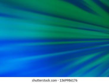 Light Blue, Green vector abstract background. Glitter abstract illustration with an elegant design. A completely new design for your business.