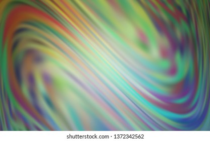 Light Blue, Green vector abstract bright template. Colorful abstract illustration with gradient. Background for designs.