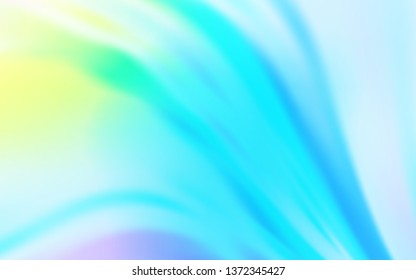 Light Blue, Green vector abstract blurred background. Shining colored illustration in smart style. Elegant background for a brand book.