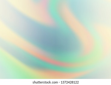 Light Blue, Green vector abstract blurred template. Shining colorful illustration in a Brand new style. The template can be used for your brand book.