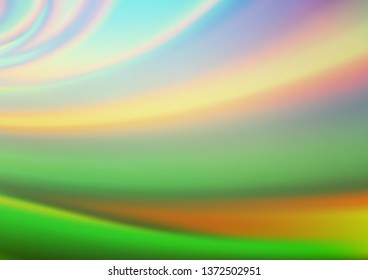 Light Blue, Green vector abstract bright background. Colorful illustration in abstract style with gradient. A completely new design for your business.