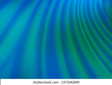Light Blue, Green vector abstract template. Colorful illustration in abstract style with gradient. A completely new template for your design.