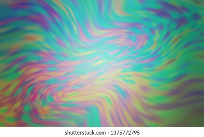 Light Blue, Green vector abstract bright template. Shining colored illustration in smart style. Completely new design for your business.