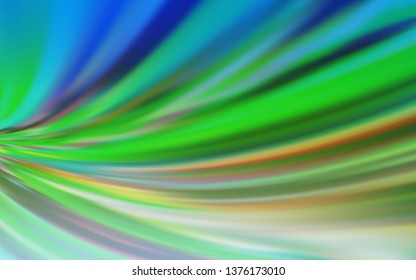 Light Blue, Green vector abstract bright template. An elegant bright illustration with gradient. New design for your business.