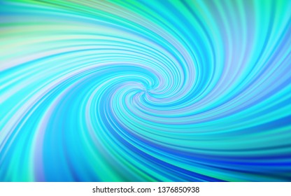 Light Blue, Green vector abstract blurred background. Glitter abstract illustration with gradient design. New design for your business.
