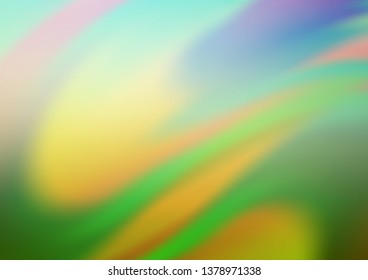 Light Blue, Green vector abstract background. A vague abstract illustration with gradient. A new texture for your design.