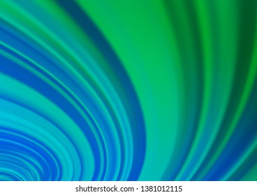 Light Blue, Green vector abstract bokeh pattern. Colorful illustration in abstract style with gradient. The background for your creative designs.
