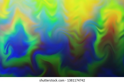 Light Blue, Green vector abstract bright pattern. Colorful illustration in abstract style with gradient. New design for your business.
