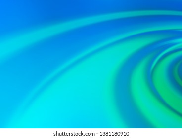 Light Blue, Green vector abstract blurred background. Creative illustration in halftone style with gradient. The elegant pattern for brand book.