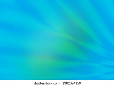 Light Blue, Green vector abstract bright background. Colorful abstract illustration with gradient. A completely new template for your design.