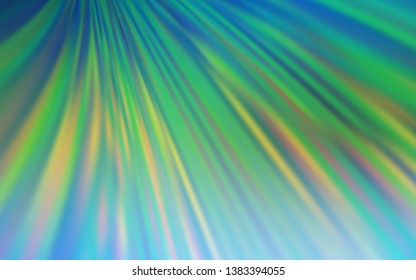 Light Blue, Green vector abstract bright template. Modern abstract illustration with gradient. Smart design for your work.
