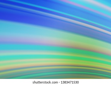 Light Blue, Green vector abstract bright template. Colorful abstract illustration with gradient. Brand new style for your business design.