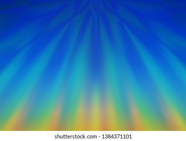Light Blue, Green vector abstract bokeh pattern. Modern geometrical abstract illustration with gradient. A new texture for your design.