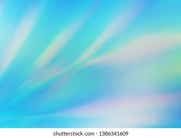 Light Blue, Green vector abstract blurred background. Modern geometrical abstract illustration with gradient. The template can be used for your brand book.