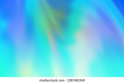 Light Blue, Green vector abstract bright template. Abstract colorful illustration with gradient. Completely new design for your business.