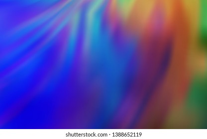 Light Blue, Green vector abstract bright template. New colored illustration in blur style with gradient. Background for a cell phone.