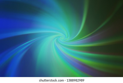 Light Blue, Green vector abstract blurred layout. Shining colored illustration in smart style. Blurred design for your web site.