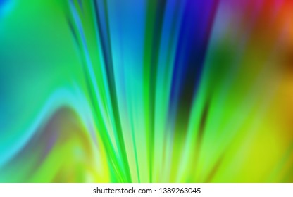 Light Blue, Green vector abstract blurred background. Abstract colorful illustration with gradient. Smart design for your work.