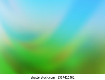 Light Blue, Green vector abstract bright template. Shining colorful illustration in a Brand new style. The blurred design can be used for your web site.