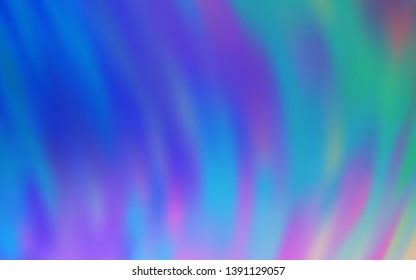 Light Blue, Green vector abstract bright texture. Abstract colorful illustration with gradient. Background for designs.