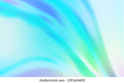 Light Blue, Green vector abstract bright texture. An elegant bright illustration with gradient. The best blurred design for your business.