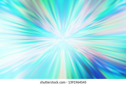Light Blue, Green vector abstract bright pattern. Shining colored illustration in smart style. New style for your business design.