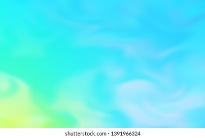 Light Blue, Green vector abstract blurred layout. Colorful illustration in abstract style with gradient. New style design for your brand book.