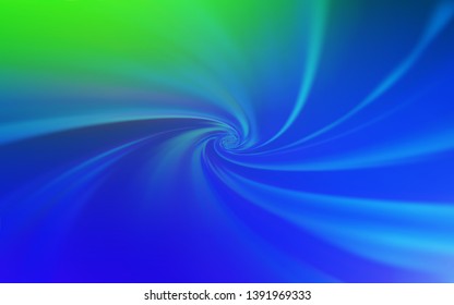 Light Blue, Green vector abstract bright pattern. Colorful abstract illustration with gradient. Background for designs.