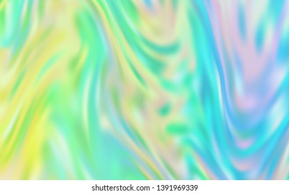 Light Blue, Green vector abstract blurred background. Glitter abstract illustration with gradient design. New way of your design.