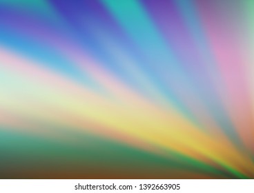 Light Blue, Green vector abstract bright template. Creative illustration in halftone style with gradient. Brand new design for your business.