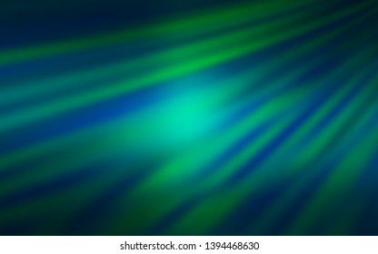 Light Blue, Green vector abstract bright template. Shining colored illustration in smart style. Elegant background for a brand book.