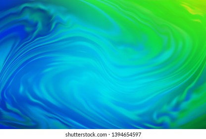 Light Blue, Green vector abstract bright pattern. Shining colored illustration in smart style. Blurred design for your web site.